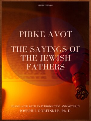 cover image of Pirke Avot
